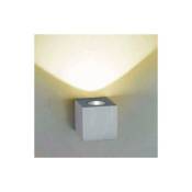 Ledbox - paxos Applique led, 3W, Blanc chaud