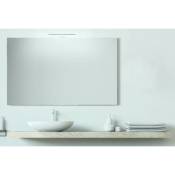Miroir de salle de bains réversible 120x70 cm avec