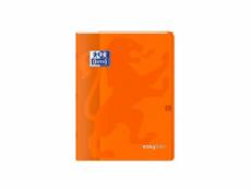 Oxford cahier easybook agrafé - 24 x 32 cm - 96p seyes - 90g - orange