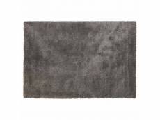 Paris prix - tapis déco rectangulaire "sloggy" 160x230cm gris