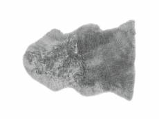 Peau de mouton gris clair uluru 189037