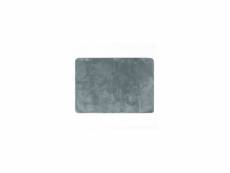 Tapis rectangulaire - l 170 x h 120 cm - gris