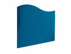 Tête de lit forme vague bleu canard 160 - someo