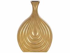 Vase décoratif doré 25 cm thapsus 307124