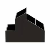 Compartiement de rangement simple abs skyline Noir - Noir - Spirella