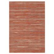 Décoweb - Tapis de jardin - Broc Arty - Terracotta rouge - 160 x 230 cm