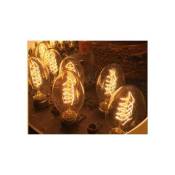 Greensensation - Lot de 3 ampoules ovales vintage à filaments 40 w E27 BT55