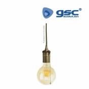 GSC - Support de lampe suspension String E27 1M vieil