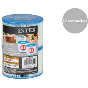 Intex - 12 filtres pour spa gonflable