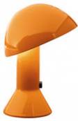Lampe de table Elmetto / 1976 - Martinelli Luce orange en plastique