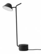 Lampe de table Peek LED / H 45 cm - Menu noir en métal