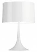 Lampe de table Spun Light T2 H 68 cm - Flos blanc en