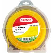 Oregon - Fil carre jaune 3 0mm 48m
