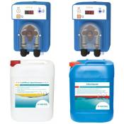 Pack Régulateur automatique pH et Chlore avady + 1