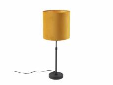 Qazqa led lampes de table parte - jaune - rustique - longueur 740mm