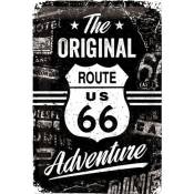 Route 66 - Plaque métallique