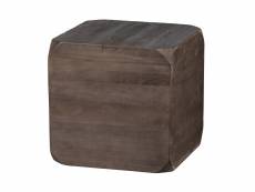 Table d'appoint carré en bois LIO 46x46x46 cm coloris