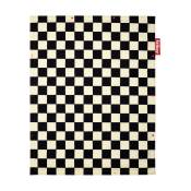 Tapis d'extérieur en polyester à carreaux noir et blanc 180x140 cm Flying Carpet - Fa