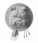 Applique Amsterdam / Bulldog céramique - Ø 41 cm - Karman blanc en céramique