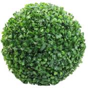 Boule de plante en plastique vert, décoration de maison