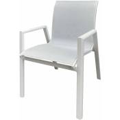 Garden Deluxe Collection - légant fauteuil en aluminium