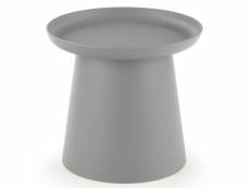 Table basse design grise en polypropylène thais 109