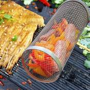 Tlily - 3PCS Barbecue Rolling Grill Panier bbq Filet