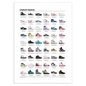 Affiche 50x70 cm - Legendary Sneakers - Olivier
