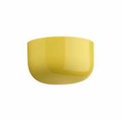 Applique Bellhop Wall Up / LED - Polycarbonate / L 19,1 cm - Flos jaune en plastique