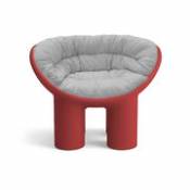 Coussin INDOOR / Pour fauteuil Roly Poly - Driade gris