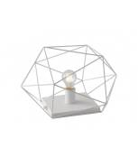 Lampe de table globe Abraxas blanc 26,5 Cm