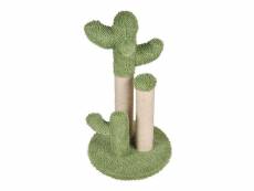 Paris prix - griffoir & jouet pour chat "cactus" 57cm