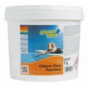 Planet Pool - Chlore choc pastilles seau 5 kg