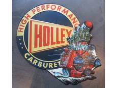 "plaque holley high performande carburetor moteur v8
