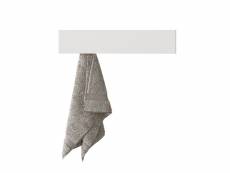 Porte-serviettes en métal patère PUGI 3 crochets