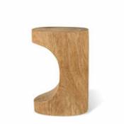 Table d'appoint Arch / Table d'appoint - Bois sculpté main - Pols Potten bois naturel en bois