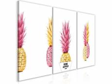 Tableau nature morte pineapples (collection) taille