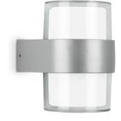 Telefunken - Lampe d'extérieur led cludu, platine led, 4000K blanc neutre, 8 w, 800 lm, argenté, IP44, 25000 heures, 13 x 9,5 x 10,5 cm