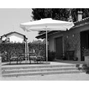 Toile de parasol de jardin carré contractuel - blanc