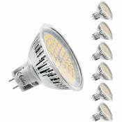 Ampoules LED MR16 GU5.3 12V, Blanc Chaud 2800K, 5W