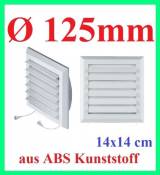Awenta grille d'aération/moustiquaire ø 125 mm ventilateur