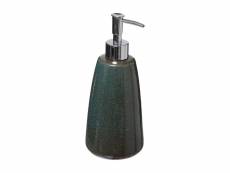 Distributeur de savon ou lotion en céramique émail réactif vert 500 ml - five