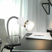 Etc-shop - Lampe à pince blanche Lampe à pince Lampe