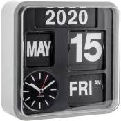 Horloge en plastique Mini Flip 24.5 cm Chrome - Chrome