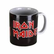 Iron Maiden Iron Maiden Logo Unisexe Mug noir/rouge/blanc,