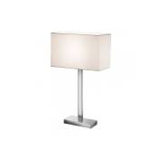 Lampe de table chromée 1 Ampoule Hauteur 63 Cm - Chrome