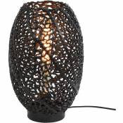 Lampe de table Light&living Sinula Noir - Métal - 3236ZW - Noir