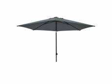 Madison parasol elba 300 cm gris