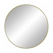 Miroir en métal doré 50 cm Palace - Pomax