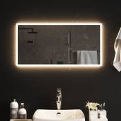 Miroir lumineux de salle de bain à led Style baroque - 80x40 cm BV280023